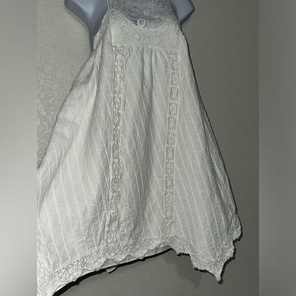 Saylor Lacey Eyelet Mini Tank Dress size Small - Picture 5 of 8